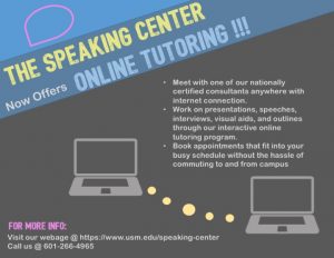 USM Speaking Center Online