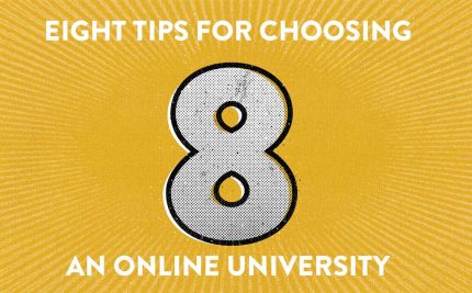 8 Tips for Choosing an Online Univerisity