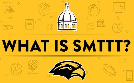 image of the Southern Miss eagle and the Dome for the Southern Miss To The Top SMTTT blog