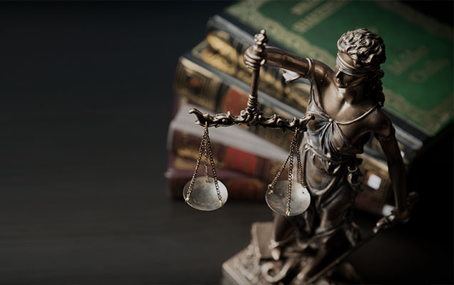 Thumbnail image of the lady of justice statue for the criminal justice degree