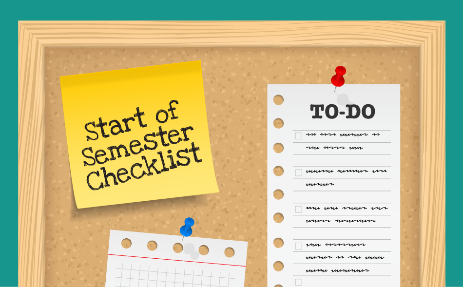 image of a checklist that links to: https://it.stonybrook.edu/help/kb/start-of-the-semester-top-10-brightspace-tips  when clicked on.